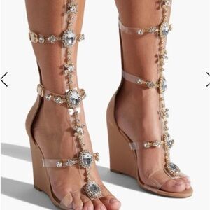 Wedge shoes brand new never worn